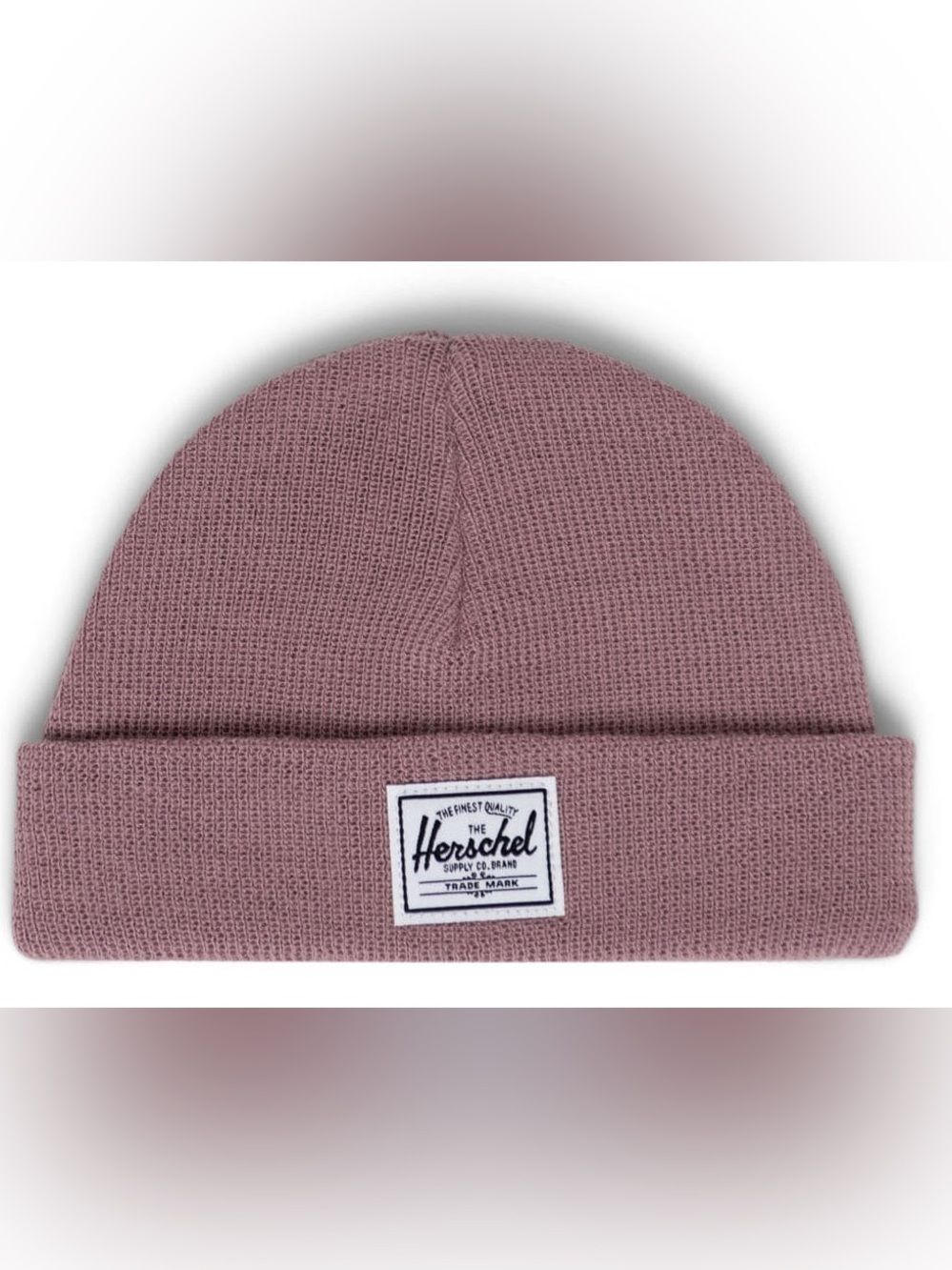 Herschel Baby Beanie, 0-6 Months - Ash Rose